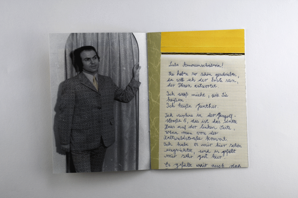 Künstlerbuch Günther Seiten 2 und 3